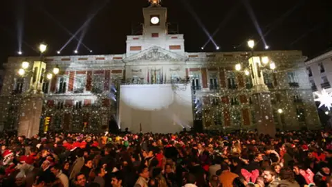 Nochevieja en la Puerta del Sol Nochevieja en la Puerta del Sol