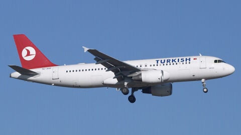 Un avi&oacute;n de Turkish Airlines