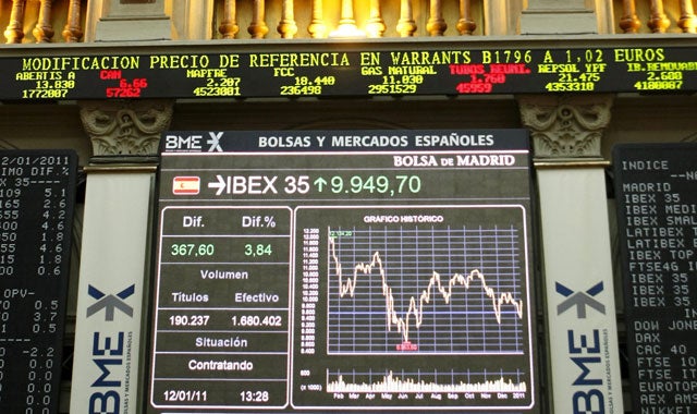 El INE confirma que la economía española creció el 0,7 % hasta marzo El INE confirma que la economía española creció el 0,7 % hasta marzo