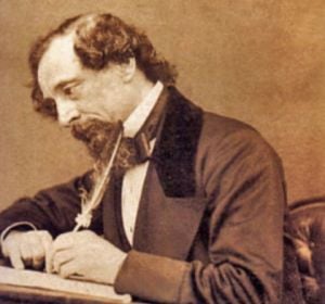 El escritor inglés Charles Dickens El escritor inglés Charles Dickens