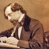 El escritor inglés Charles Dickens