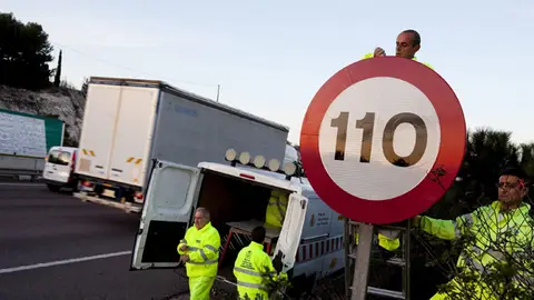 Nuevas señales de 110 kilómetros por hora Nuevas señales de 110 kilómetros por hora