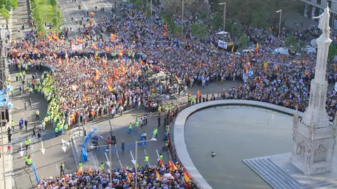 Manifestación de las víctimas del terrorismo en Madrid Manifestación de las víctimas del terrorismo en Madrid