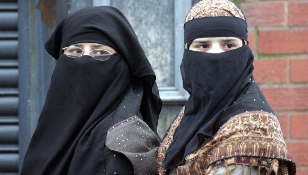 Mujeres con burka 