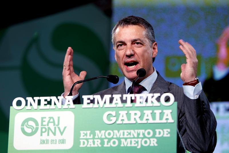 Urkullu, en busca de la mayoría para recuperar la lehendakariza sin descartar los pactos Urkullu, en busca de la mayoría para recuperar la lehendakariza sin descartar los pactos