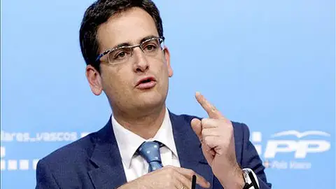 Antonio Basagoiti, presidente del PP vasco Antonio Basagoiti, presidente del PP vasco