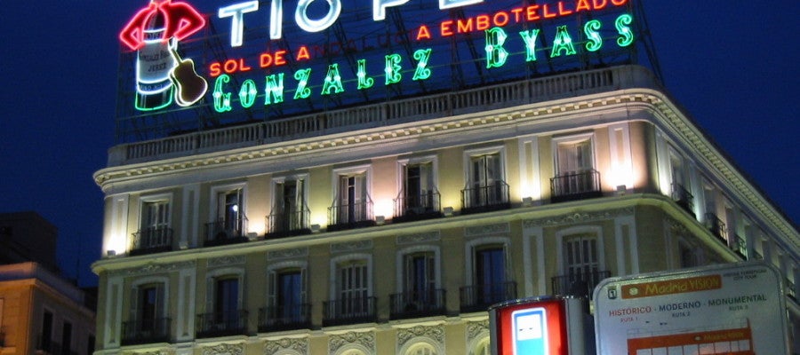El edificio de Tío Pepe, uno de los más emblemáticos de la capital El edificio de Tío Pepe, uno de los más emblemáticos de la capital