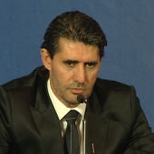 José Luis Pérez Caminero en su presentación como director técnico