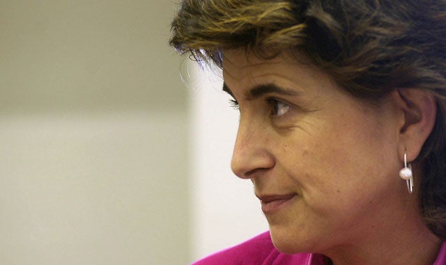 María San Gil: "Algún miembro del PP vasco ha dicho que le daba pereza hablar de Bildu" María San Gil: "Algún miembro del PP vasco ha dicho que le daba pereza hablar de Bildu"