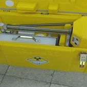 Maletín con material radiactivo Maletín con material radiactivo