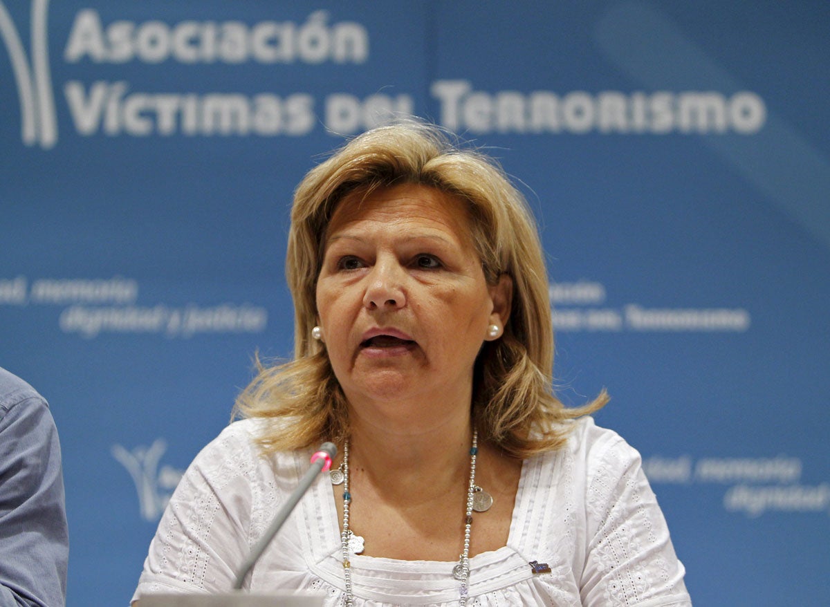 Ángeles Pedraza: "Hay que ser muy valiente para pedir perdón delante de una sala llena de víctimas" Ángeles Pedraza: "Hay que ser muy valiente para pedir perdón delante de una sala llena de víctimas"