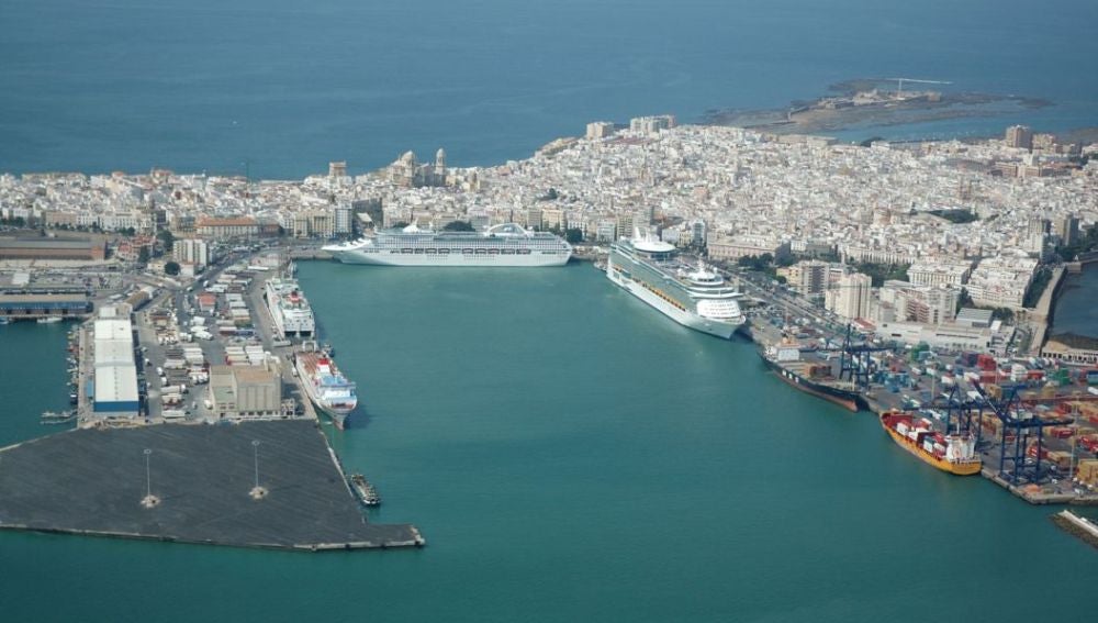 El puerto de Cádiz 