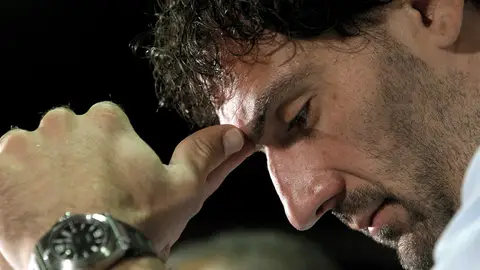 Jorge Garbajosa, emocionado en su despedida de la Selección Jorge Garbajosa, emocionado en su despedida de la Selección