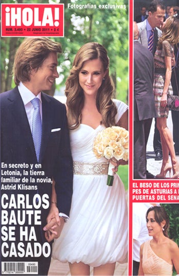 Cotis con Enrique de Miguel: La boda de Carlos Baute Cotis con Enrique de Miguel: La boda de Carlos Baute