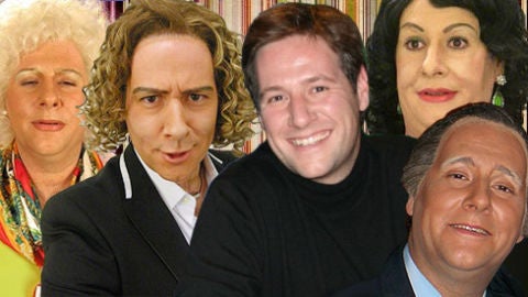 Carlos Latre y personajes