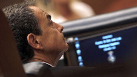 Zapatero en el segundo d&iacute;a de Debate