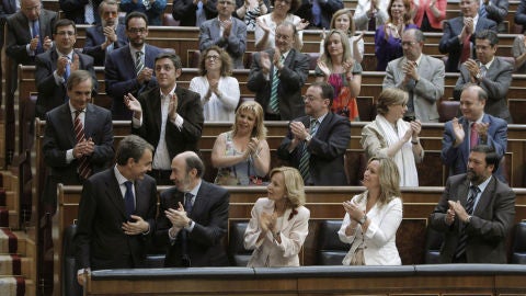 Momento de la segunda jornada del debate sobre el estado de la naci&oacute;n