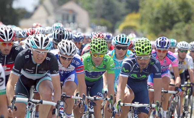 José Joaquín Rojas abandona la Vuelta tras sufrir una dura caída José Joaquín Rojas abandona la Vuelta tras sufrir una dura caída