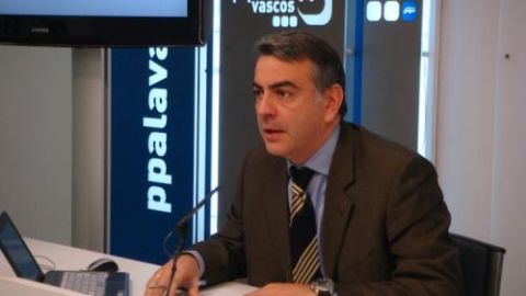 Javier de Andr&eacute;s, diputado general del PP en &Aacute;lava