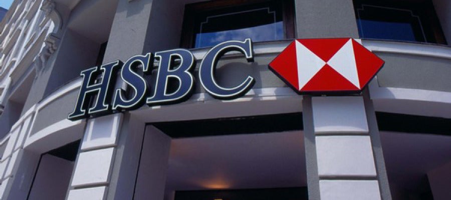 Fachada de una sucursal del banco HSBC Fachada de una sucursal del banco HSBC