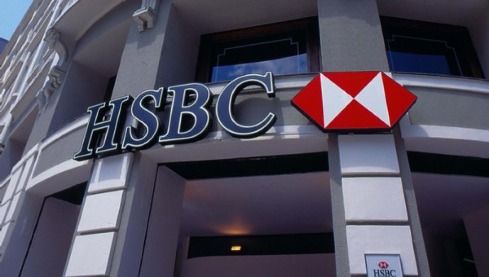 Fachada de una sucursal del banco HSBC