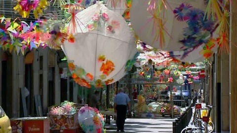 Calles en Fiestas de Gracia