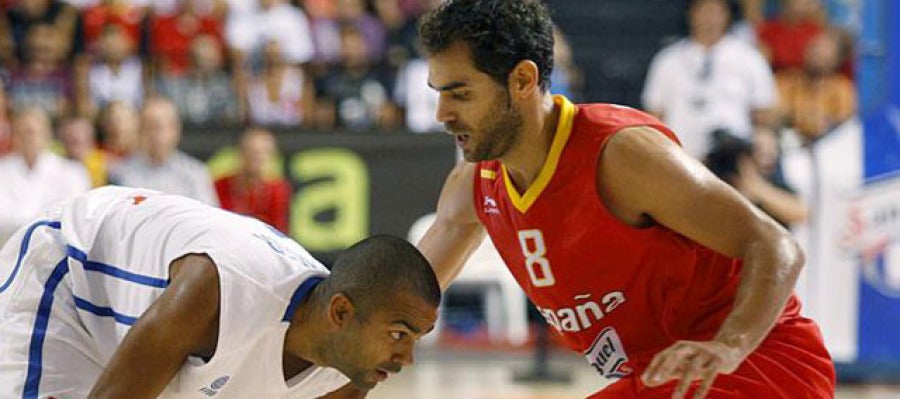 Calderón, ante Tony Parker Calderón, ante Tony Parker