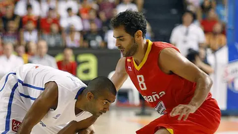 Calderón, ante Tony Parker Calderón, ante Tony Parker