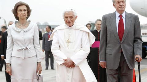 Los reyes reciben al Papa