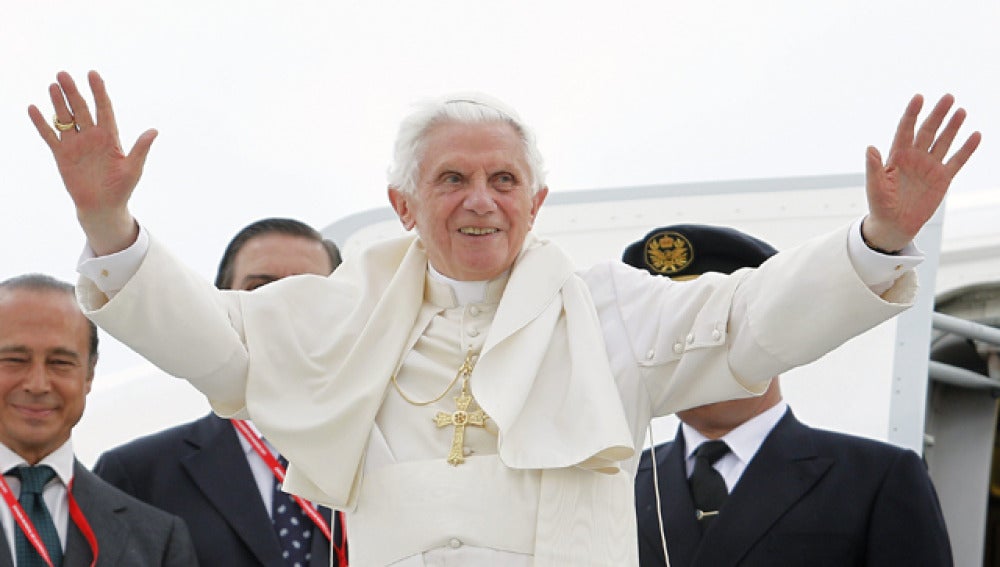Benedicto XVI se despide de Madrid