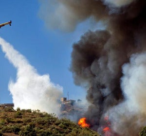 Un incedio en Málaga arrasa 100 hectáreas del Parque Natural "Los Montes de Málaga" Un incedio en Málaga arrasa 100 hectáreas del Parque Natural "Los Montes de Málaga"