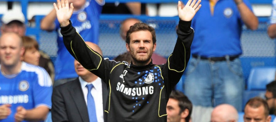 Mata, en su debut con el Chelsea Mata, en su debut con el Chelsea