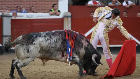 David Mora en su última corrida en San Sebastian de los Reyes David Mora en su última corrida en San Sebastian de los Reyes