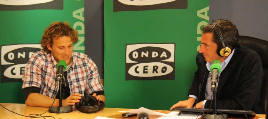 Forlán, en Al Primer Toque de Onda Cero Forlán, en Al Primer Toque de Onda Cero