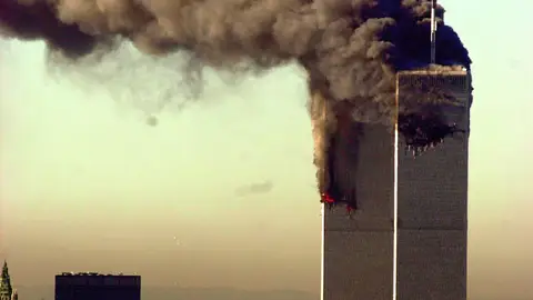 Las Torres Gemelas antes de derrumbarse Las Torres Gemelas antes de derrumbarse