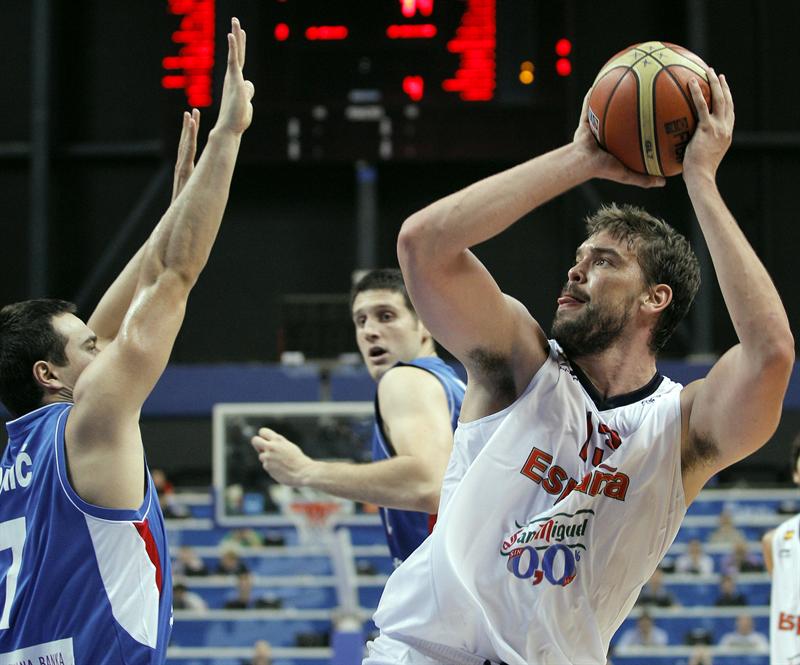 Marc Gasol prepara la Macedonia Marc Gasol prepara la Macedonia