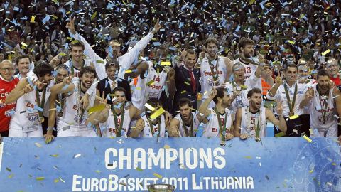 Espa&ntilde;a gana el Eurobasket