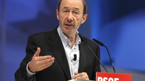 Alfredo P&eacute;rez Rubalcaba, candidato del PSOE a las elecciones del 20-N
