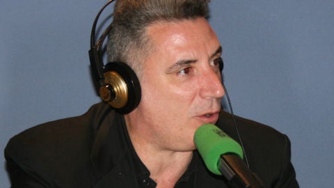El cantante Loquillo en Onda cero