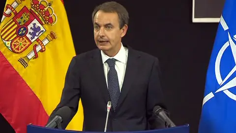 Zapatero anuncia su apoyo al escudo antimisiles Zapatero anuncia su apoyo al escudo antimisiles