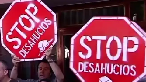 Captura stop desahucios Captura stop desahucios