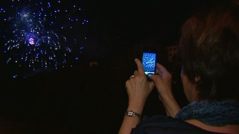 Fuegos artificiales en Valencia