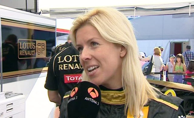 María de Villota: "No lo veo difícil ser piloto titular, es el siguiente paso que dar" María de Villota: "No lo veo difícil ser piloto titular, es el siguiente paso que dar"