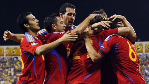 La Selecci&oacute;n espa&ntilde;ola hace pi&ntilde;a