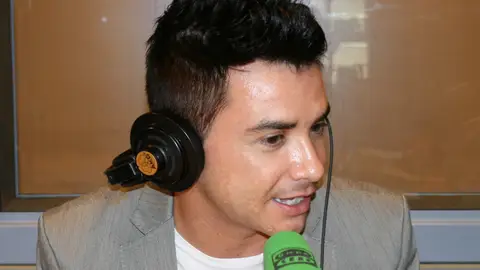 El cantante David Civera en Onda Cero El cantante David Civera en Onda Cero