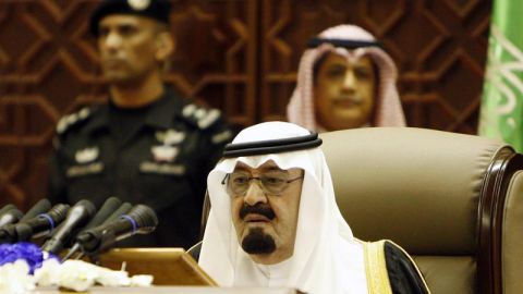 El rey de Arabia saud&iacute;, Abdullah bin Abdul Aziz 