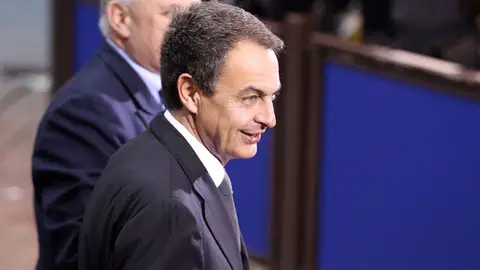 Zapatero, en Bruselas Zapatero, en Bruselas