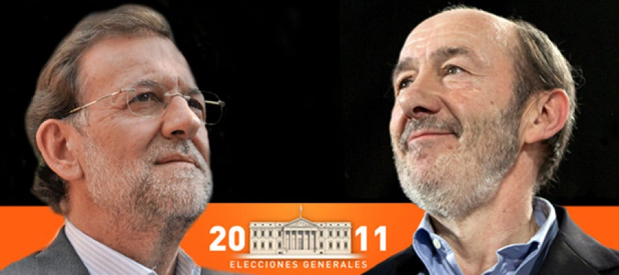 Mariano Rajoy y Alfredo Pérez Rubalcaba Mariano Rajoy y Alfredo Pérez Rubalcaba