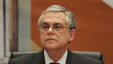 Lucas Papademos, expresidente del BCE Lucas Papademos, expresidente del BCE