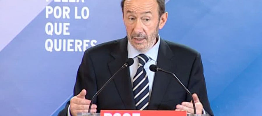 Alfredo Pérez Rubalcaba en un acto en Menorca Alfredo Pérez Rubalcaba en un acto en Menorca